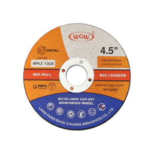 Disque de coupe en métal OEM haute Performance 115x3.0x22mm, roue de coupe rapide pour Applications industrielles en acier 