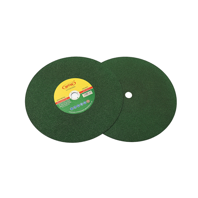 Disque de coupe abrasif 14 pouces haute dureté OEM accepté 1 pièce taux de meulage plus rapides certifié ISO9001 garantie de 3 ans MPA